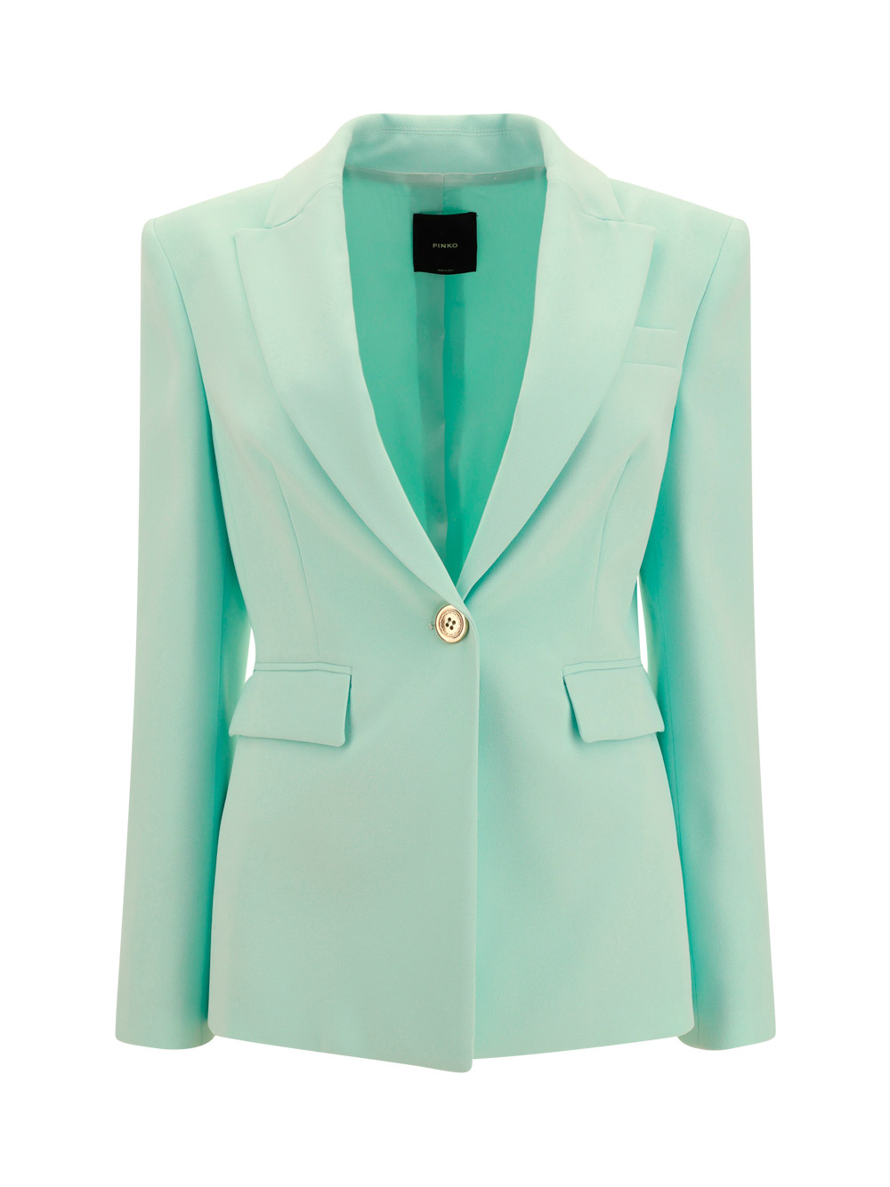 Pinko Blazer In Vetro Azzurro