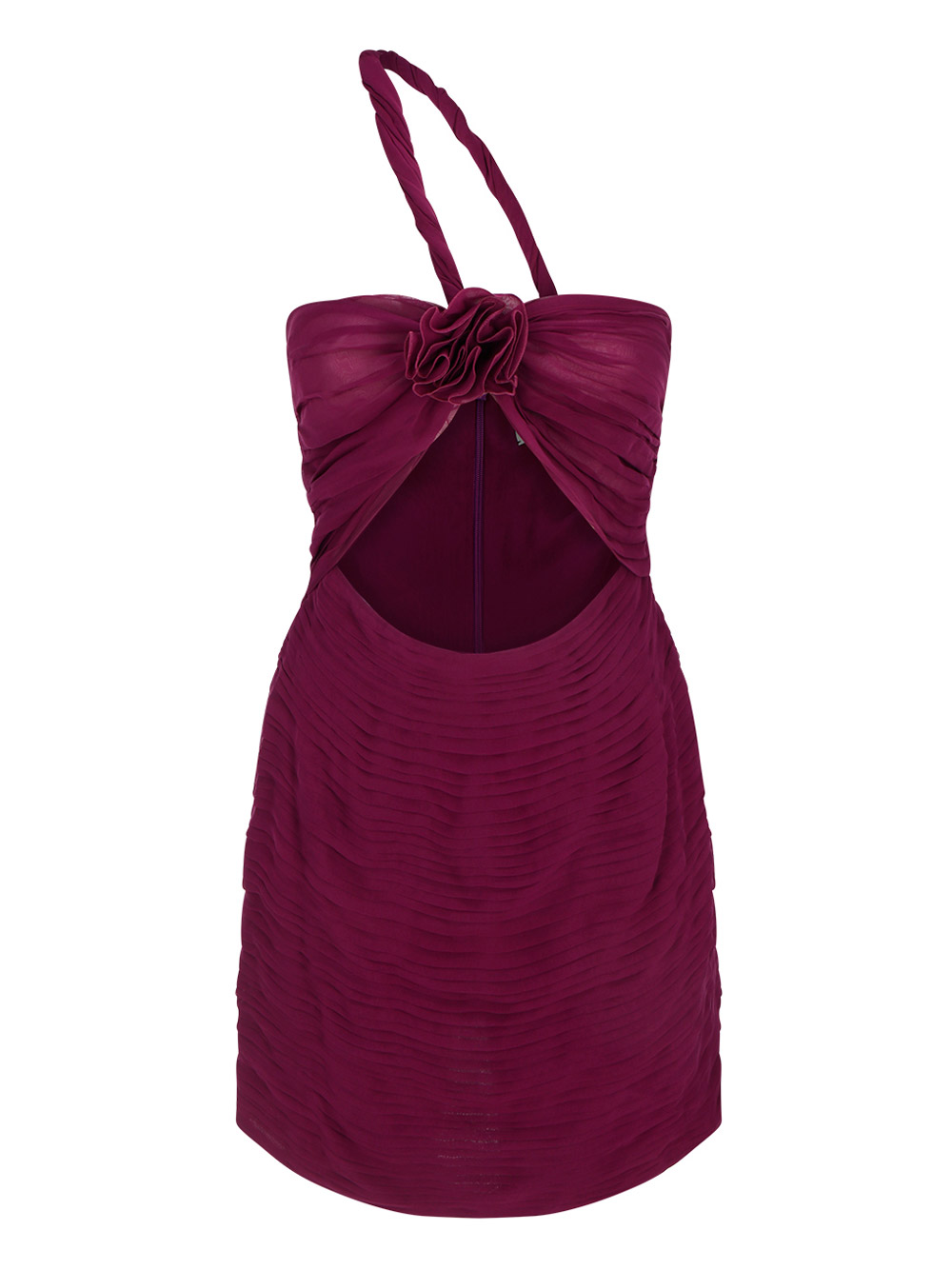 Magda Butrym Short Dresses In Violet