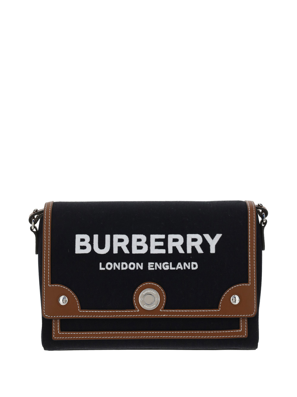 Burberry Note Shoulder Bag In Black/tan | ModeSens