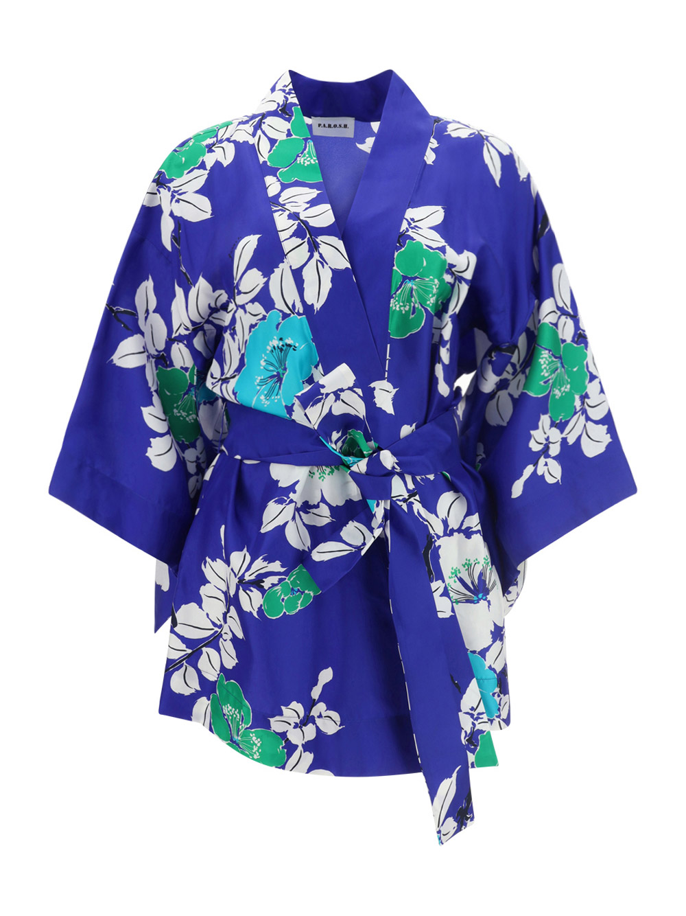 P.a.r.o.s.h. Kimono Shirt In Blue