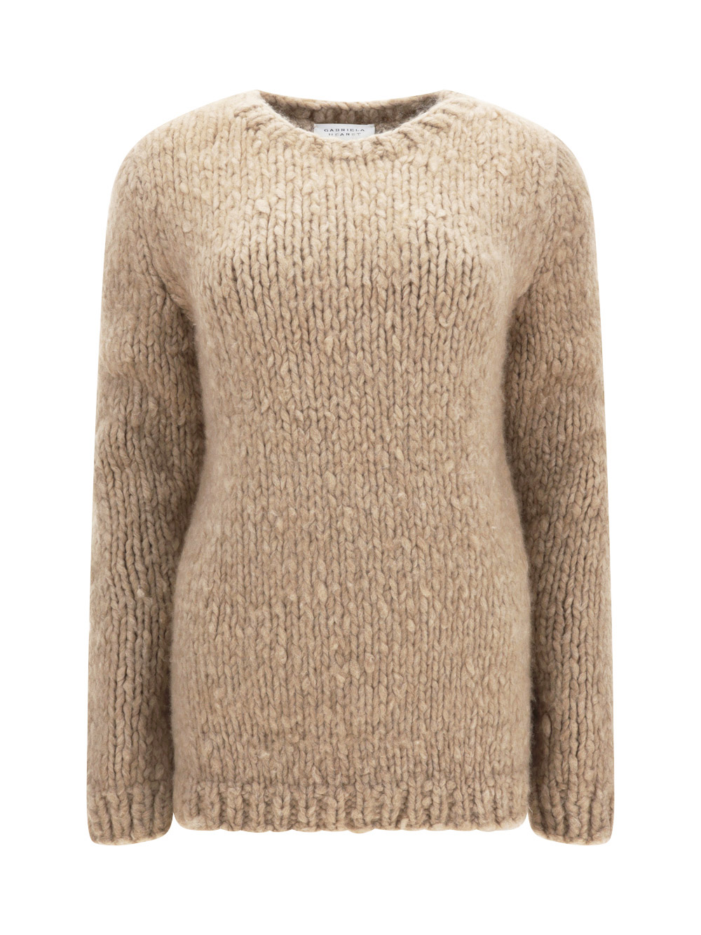 Gabriela Hearst Lawrence Sweater In Oatmeal