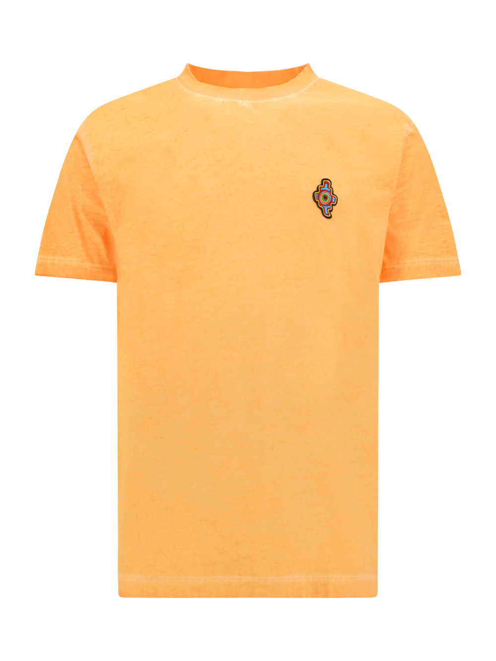 Marcelo Burlon County Of Milan Marcelo Burlon Sunset Cross T Shirt In Orange/red