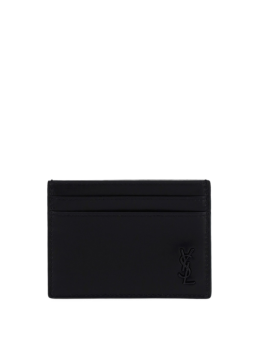 Saint Laurent Card Holder In Nero