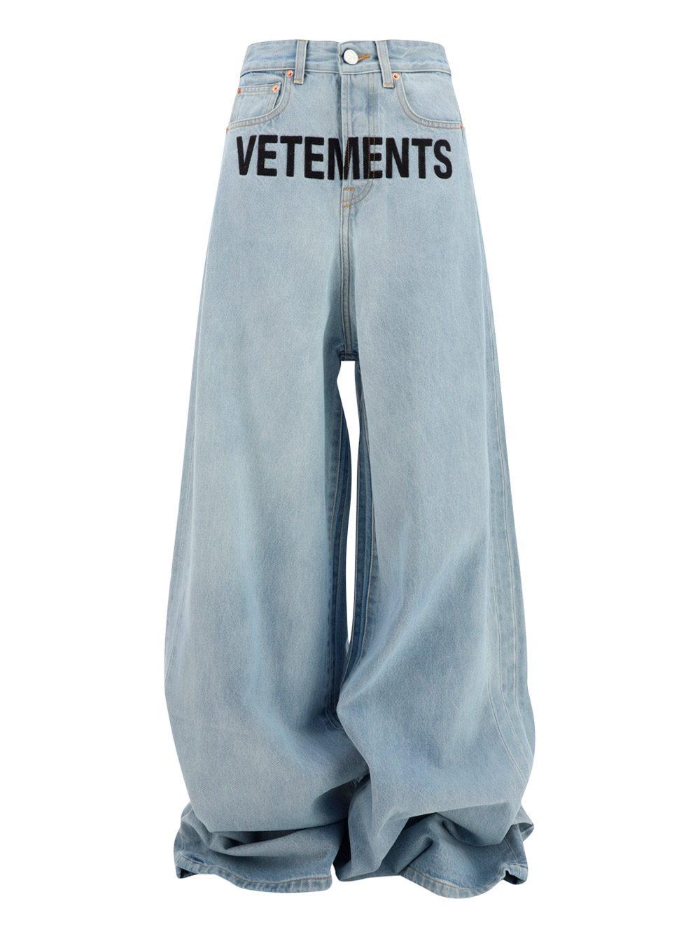 Vetements Jeans In Light Blue | ModeSens
