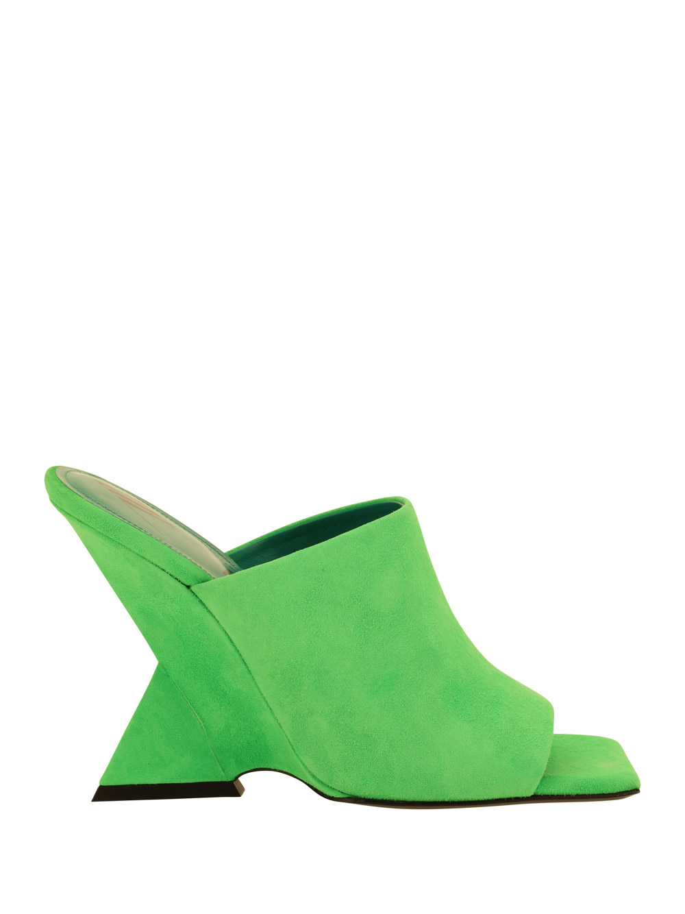 Attico Cheope Sandals In Fluo Green
