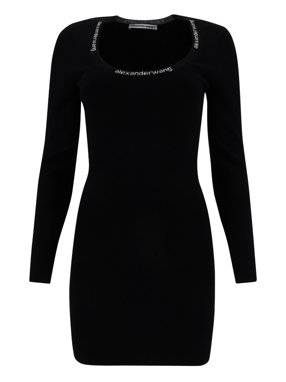 Alexander Wang Synthetic Fibers Dress In Black