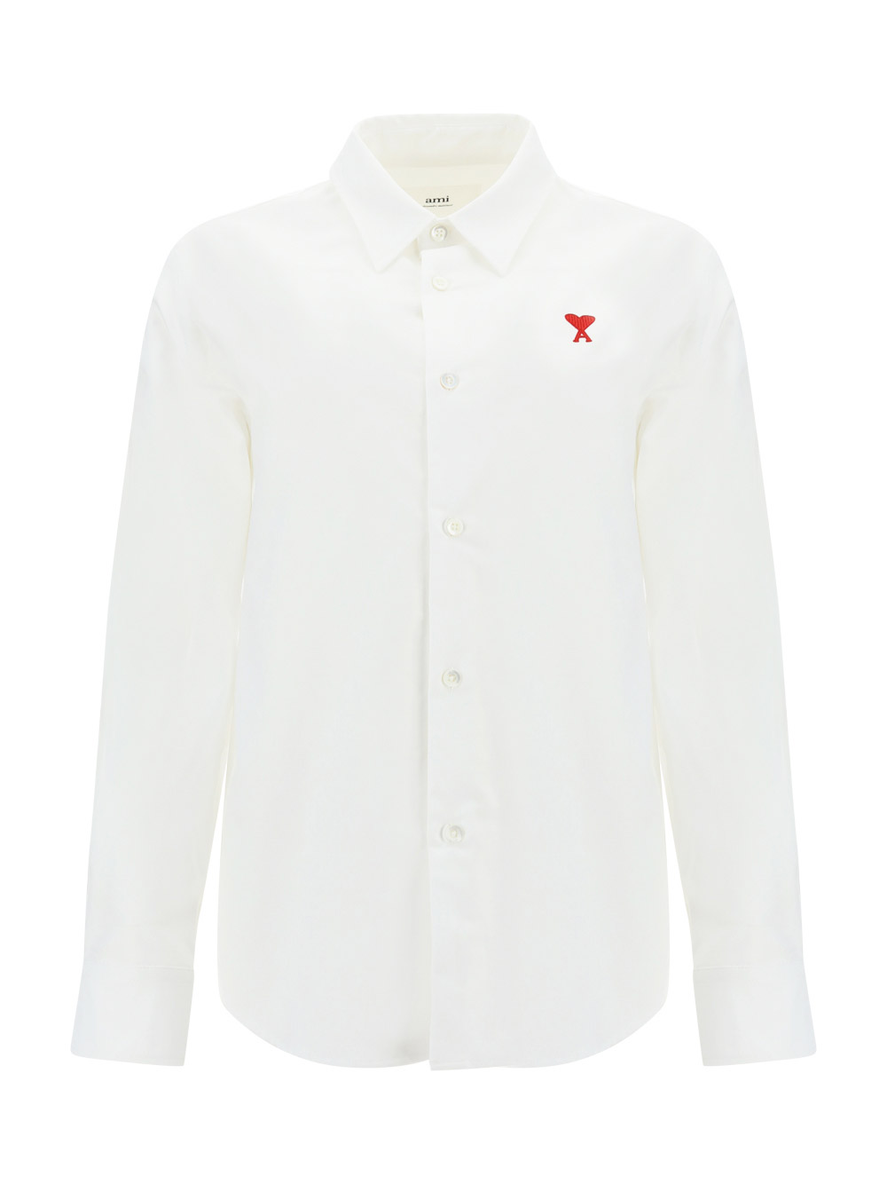 Ami Alexandre Mattiussi Shirt In Natural White