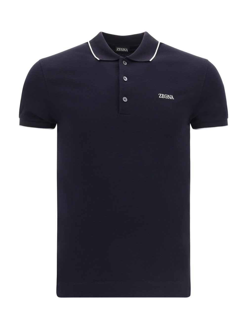 Shop Zegna Polo Shirt In B09