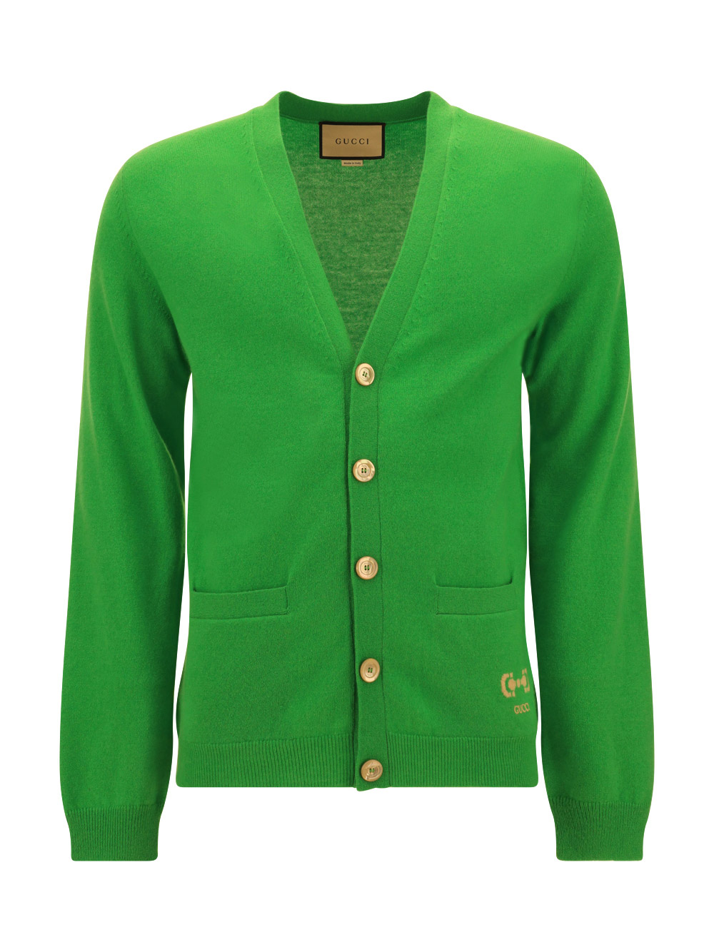 Gucci Cardigan In Green | ModeSens