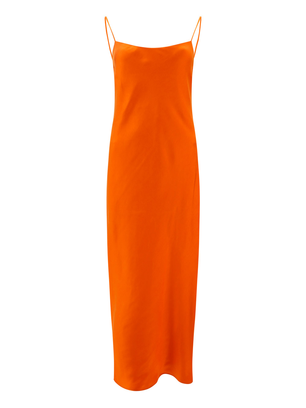 Fit Dress In Arancio