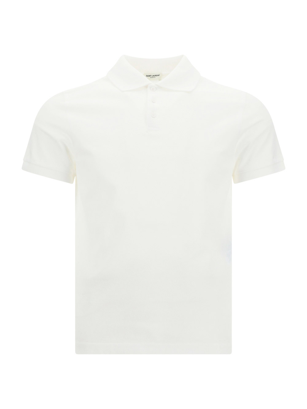 Shop Saint Laurent Sport Polo Shirt In Blanc