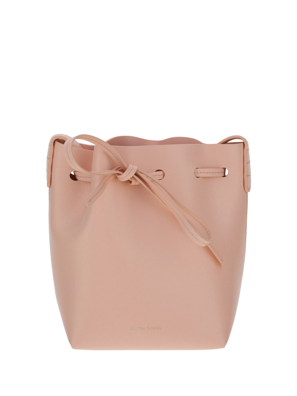 Shop Mansur Gavriel Mini Bucket Bag In Dahlia