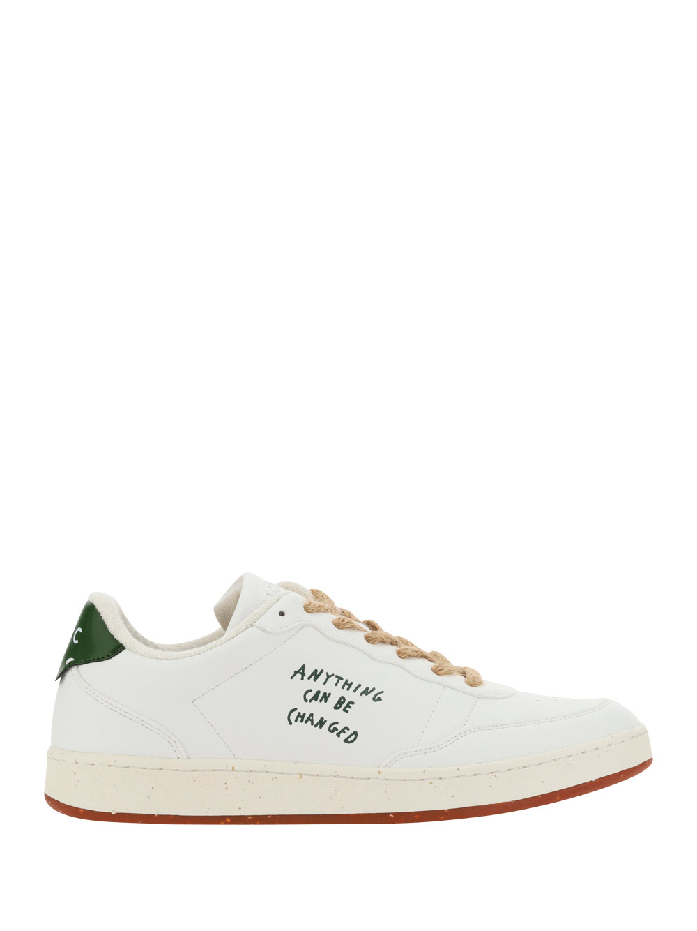 Acbc Sneakers In White/green Cactus