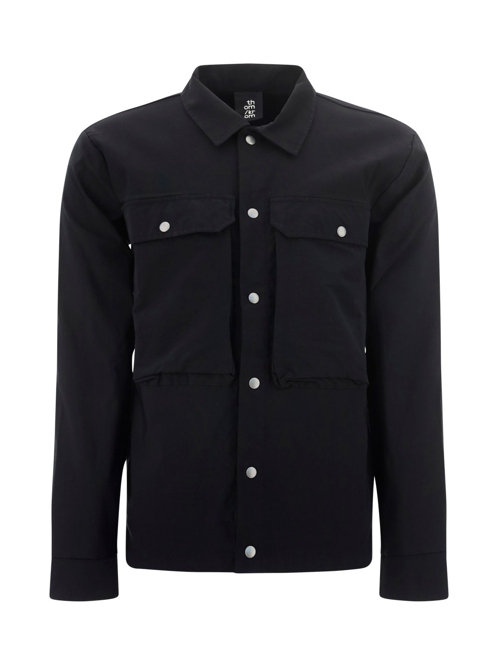 THOM KROM SHIRT,MSJ556_BLACK