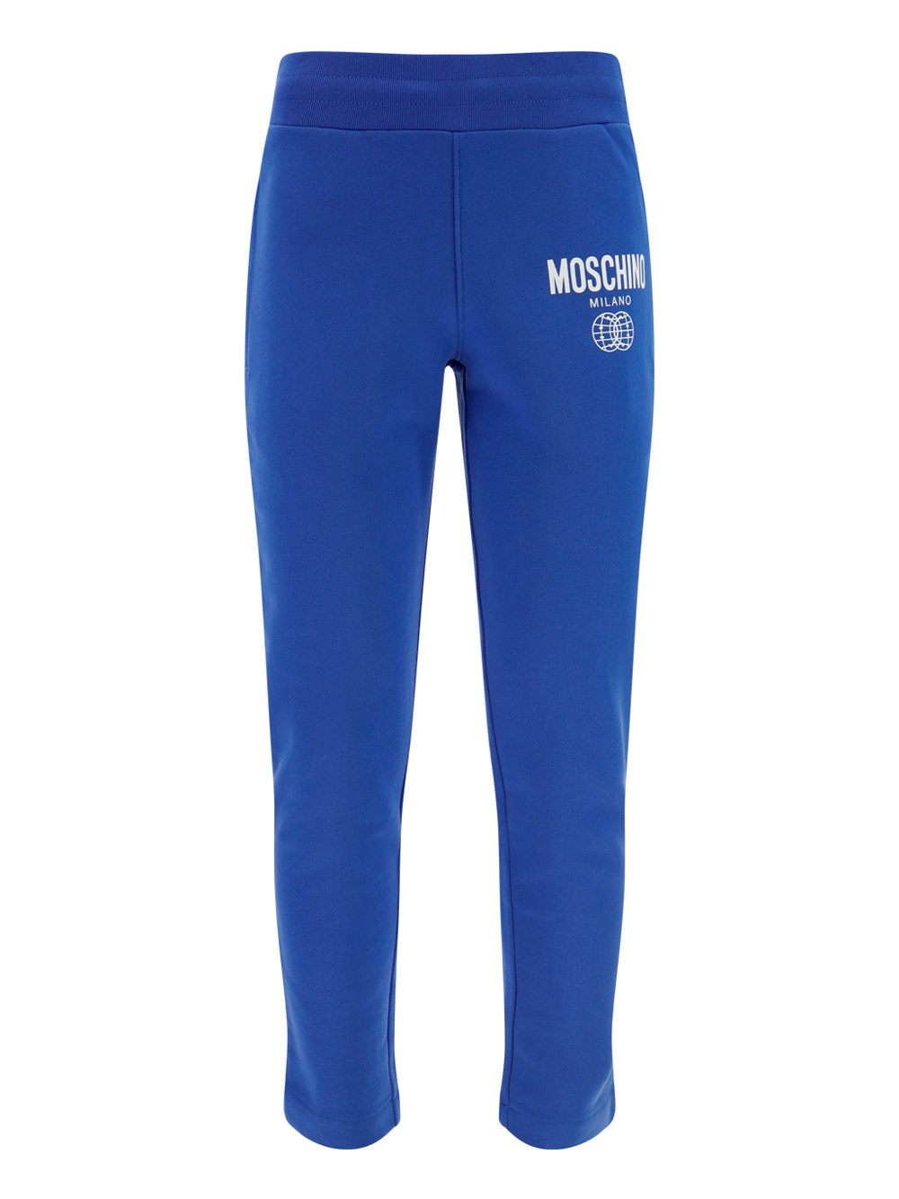 Moschino Logo-print Organic-cotton Track Pants In A1297