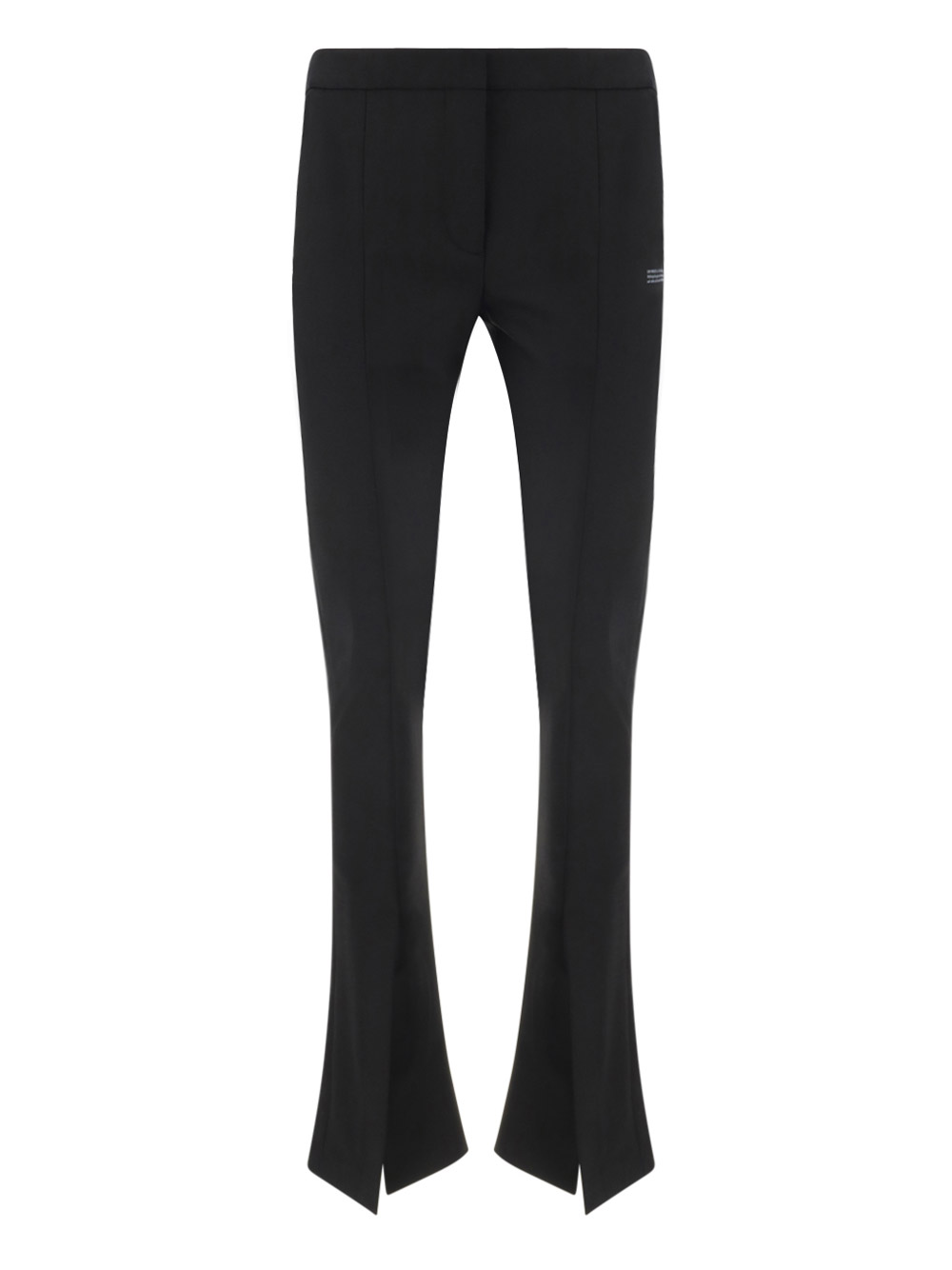 Off-white Off White Corporate Tailoring Pants In Black/white