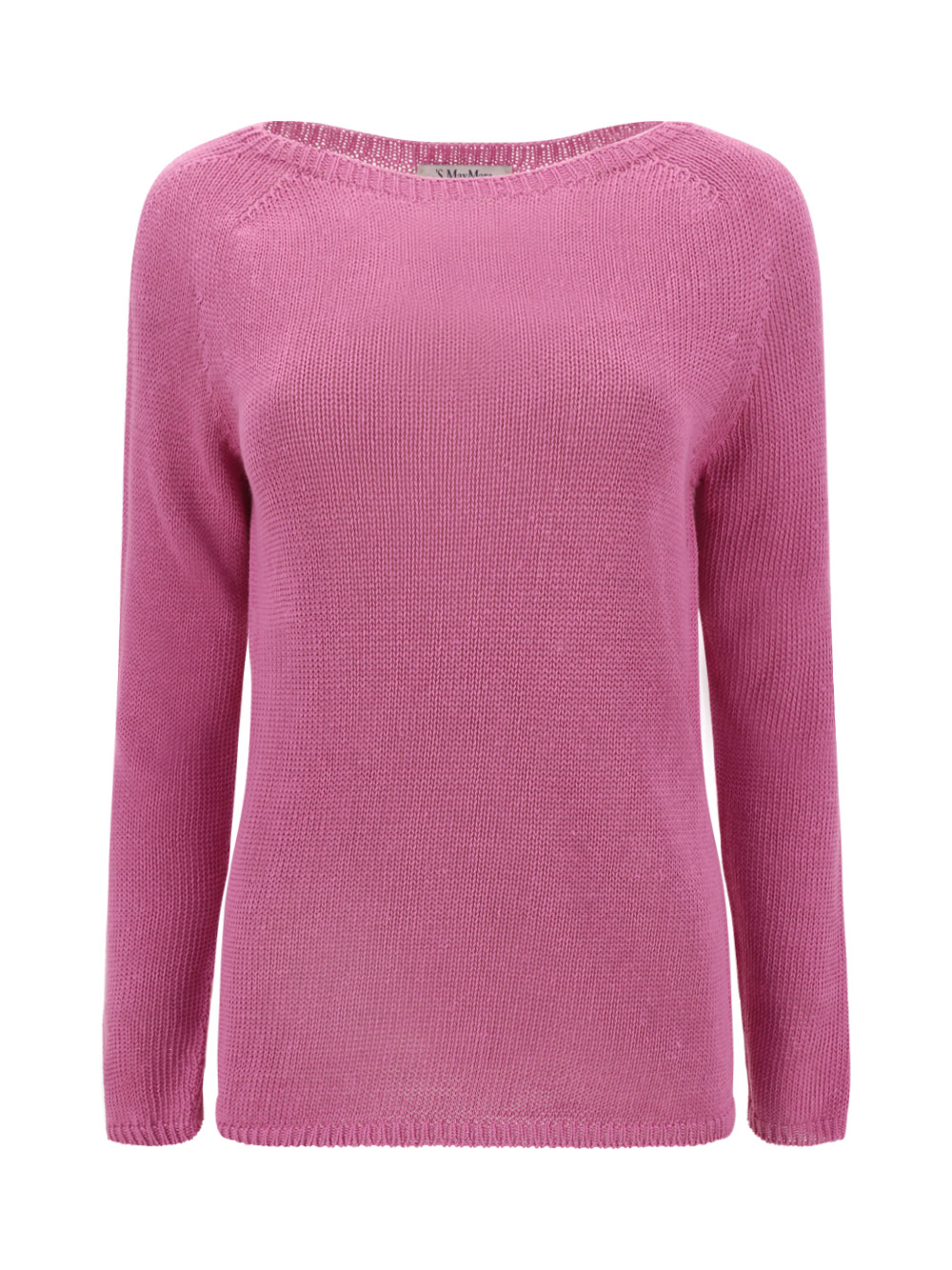 's Max Mara Giolino Linen Sweater In Pink & Purple