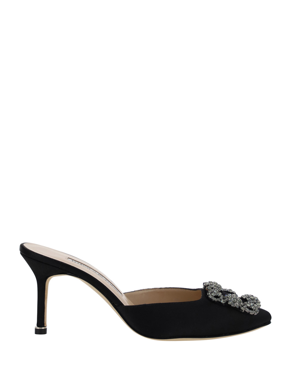 Shop Manolo Blahnik Hangisimu Pumps In Blck