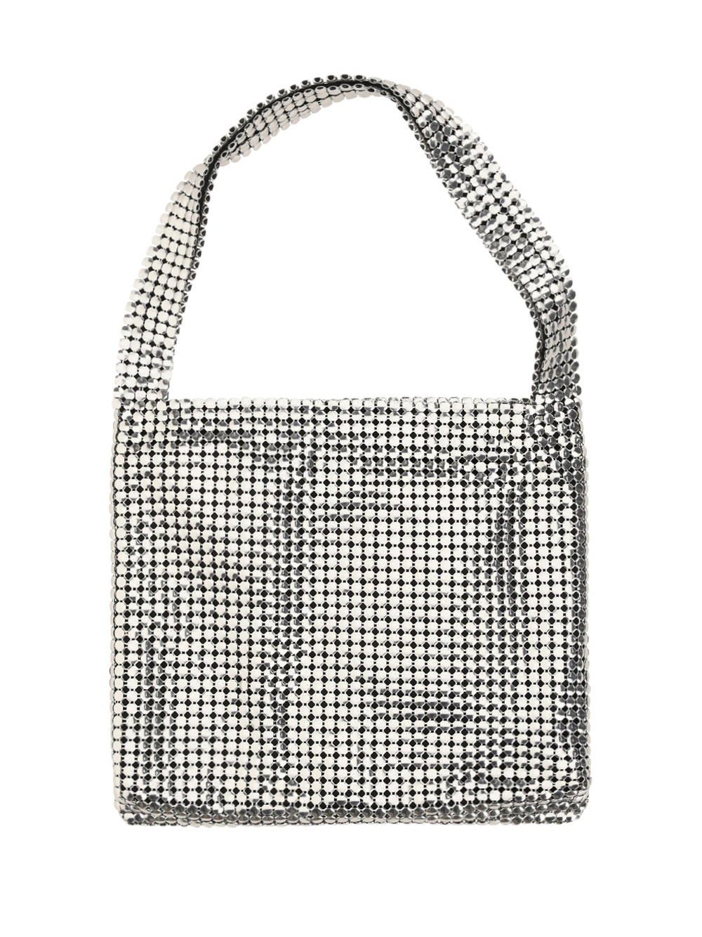 Paco Rabanne Pixel Handbag In Silver