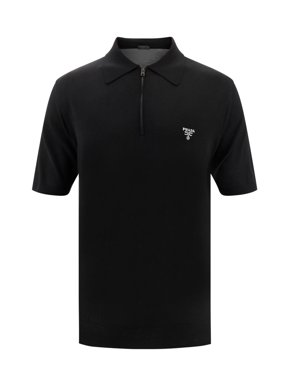 Prada Polo Shirt In Black | ModeSens