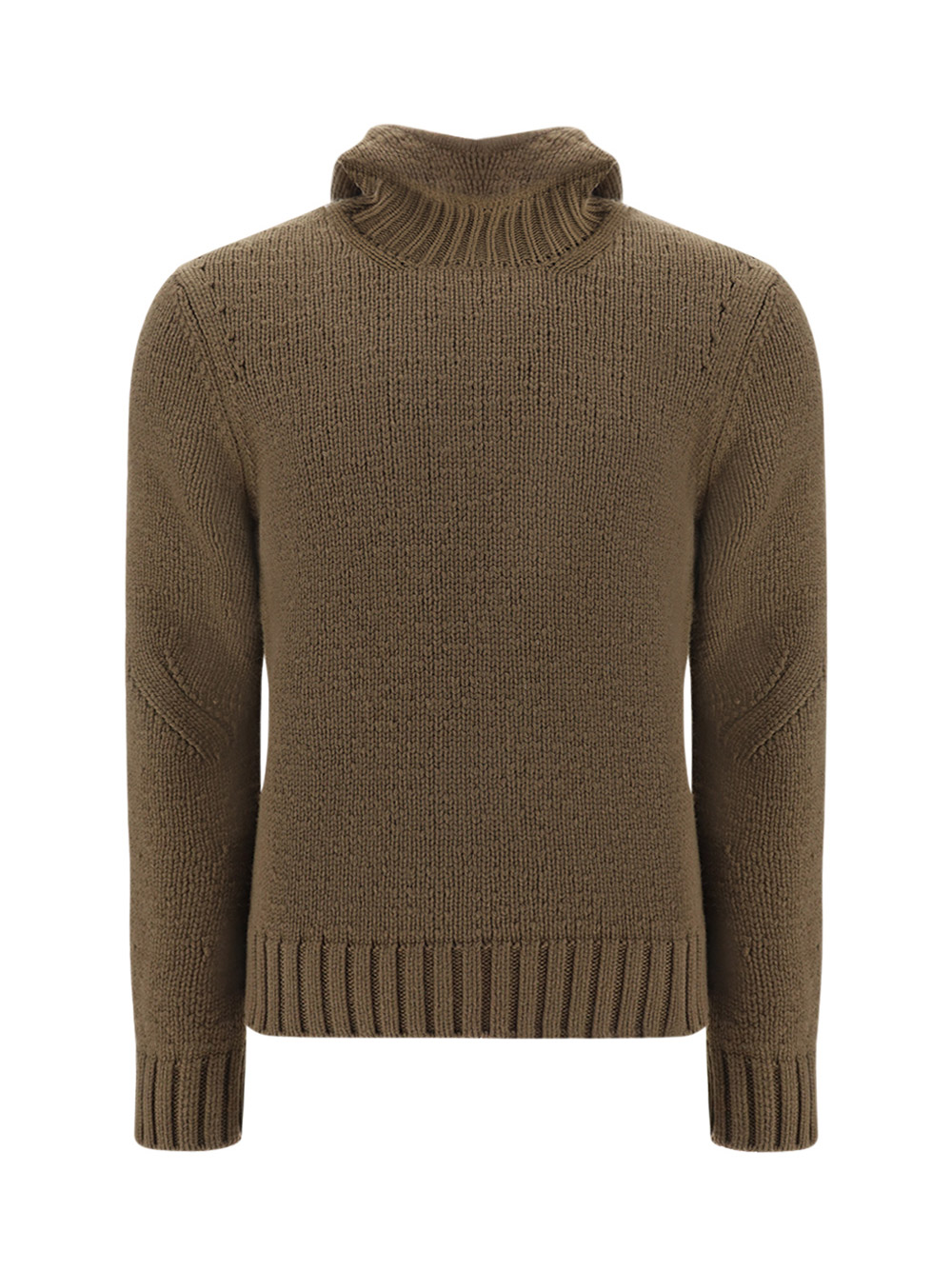 Shop Bottega Veneta Turtleneck Sweater In Gingersnap