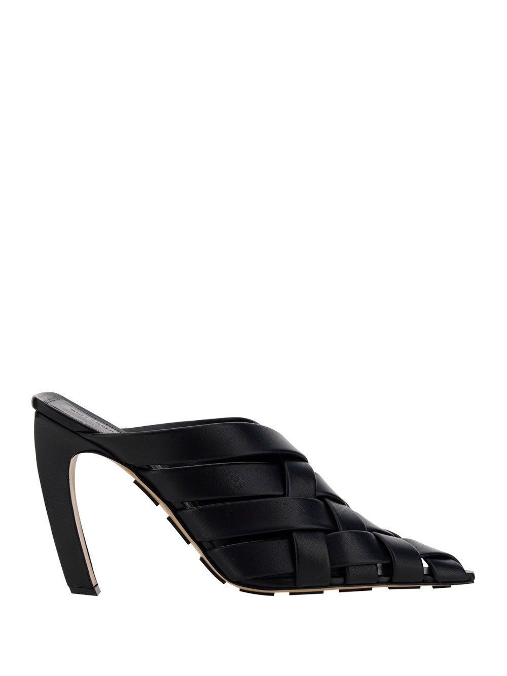 Bottega Veneta Alfie Mule In Black