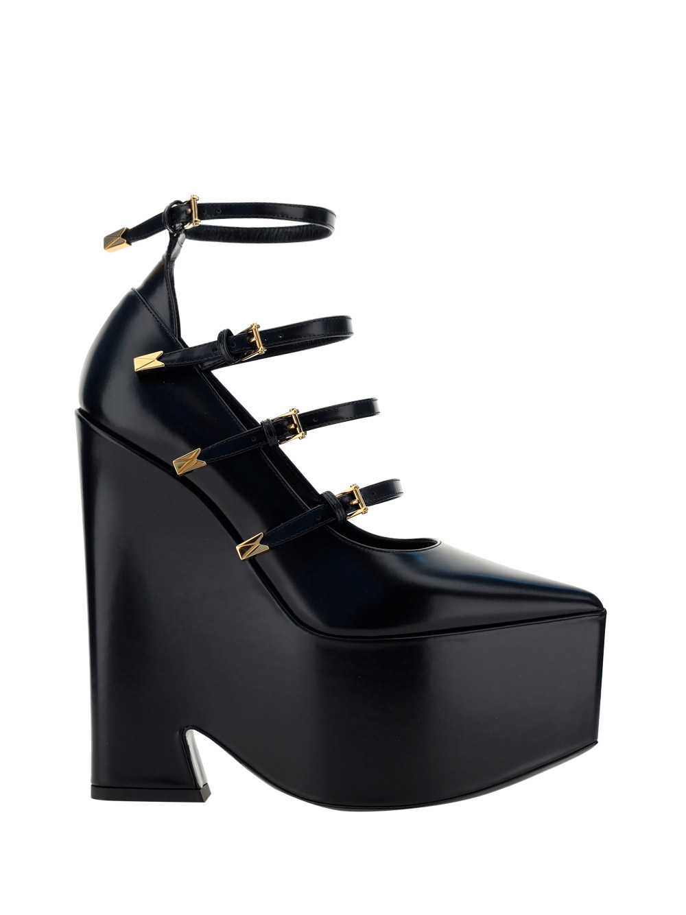 Versace Sandals In Nero- Oro