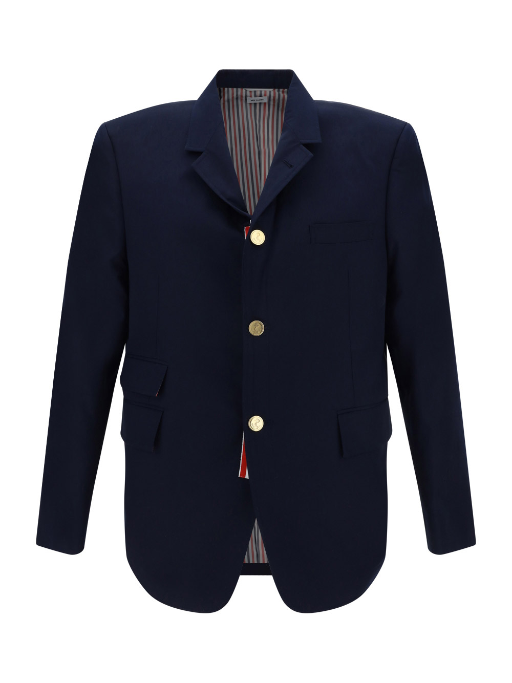 Shop Thom Browne Balzer Jacket In Navy