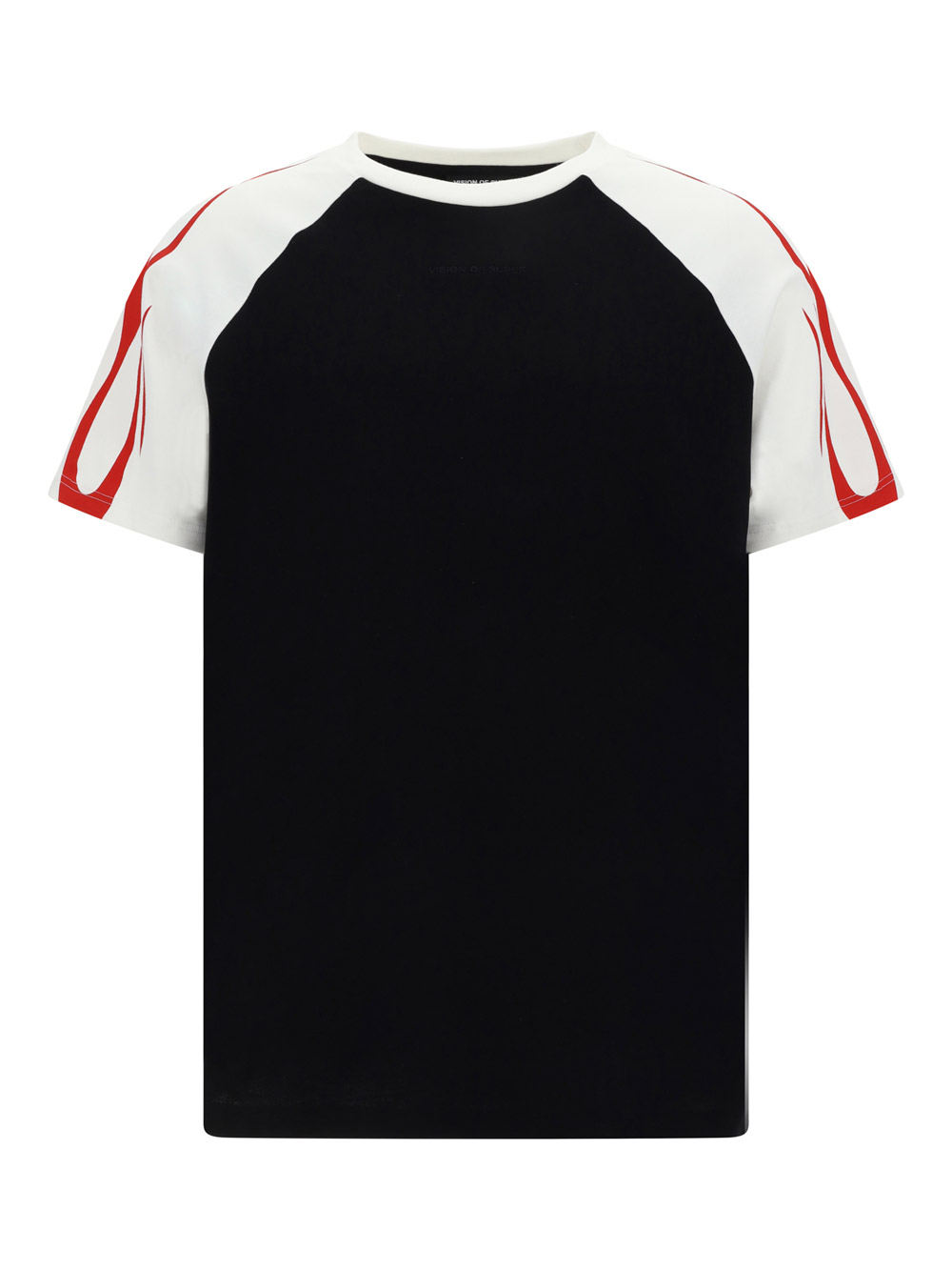 Vision Of Super T-shirt Men Color Black In Off White/black