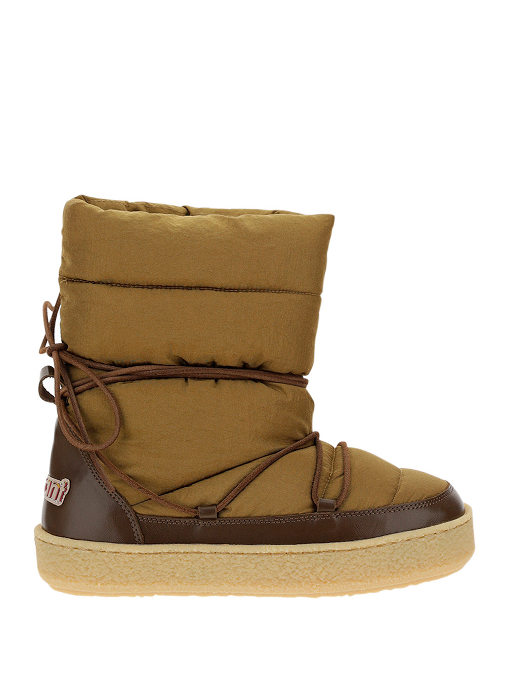 Isabel Marant Zimlee Quilted Snow Boots In Khaki
