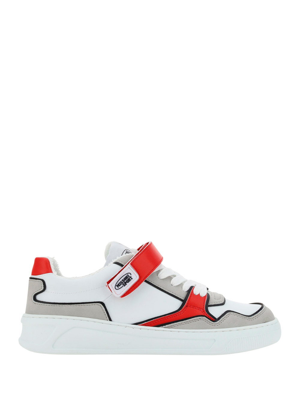 Acbc X Missoni Sneakers In White/red