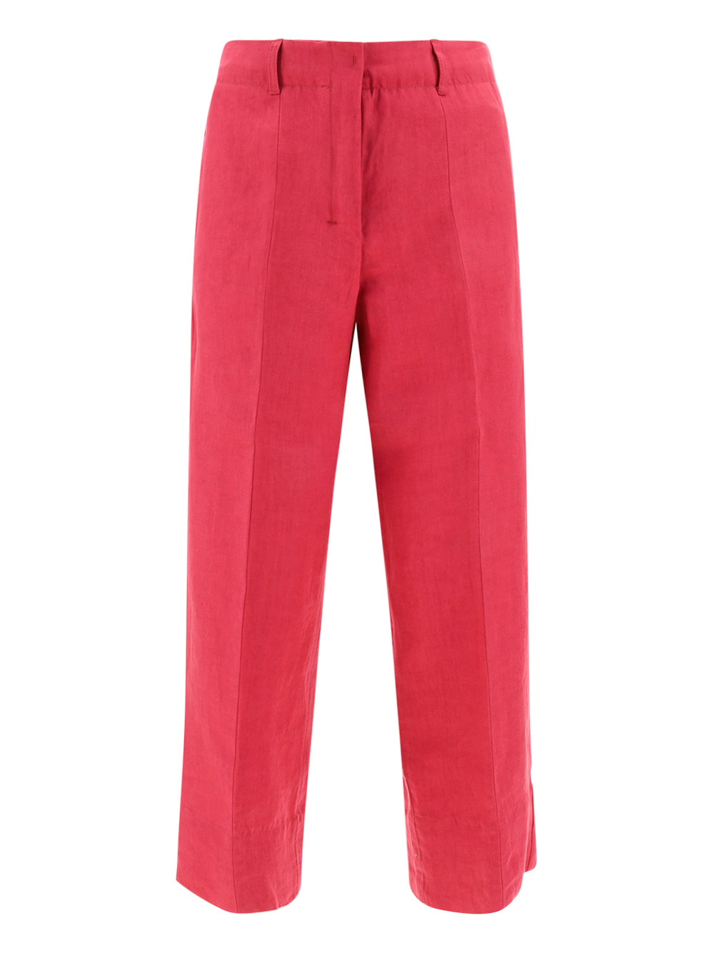 's Max Mara Rebecca Washed Linen Straight Pants In Rosa