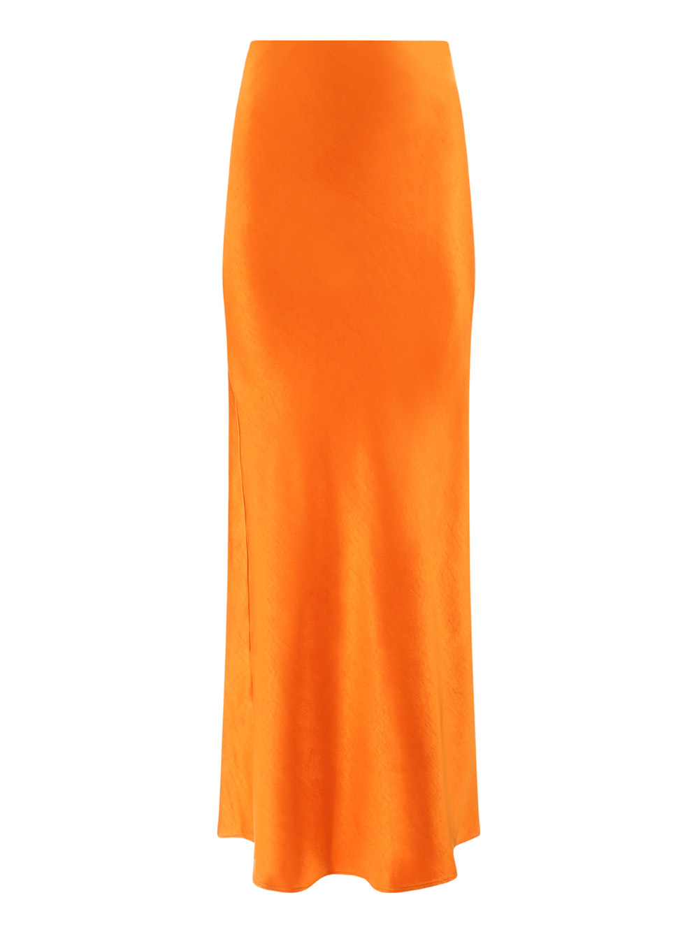Fit Long Skirt In Arancio