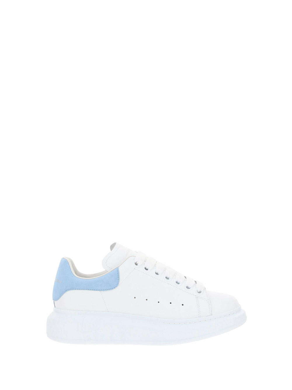 Alexander Mcqueen Sneakers In White/powder Blue