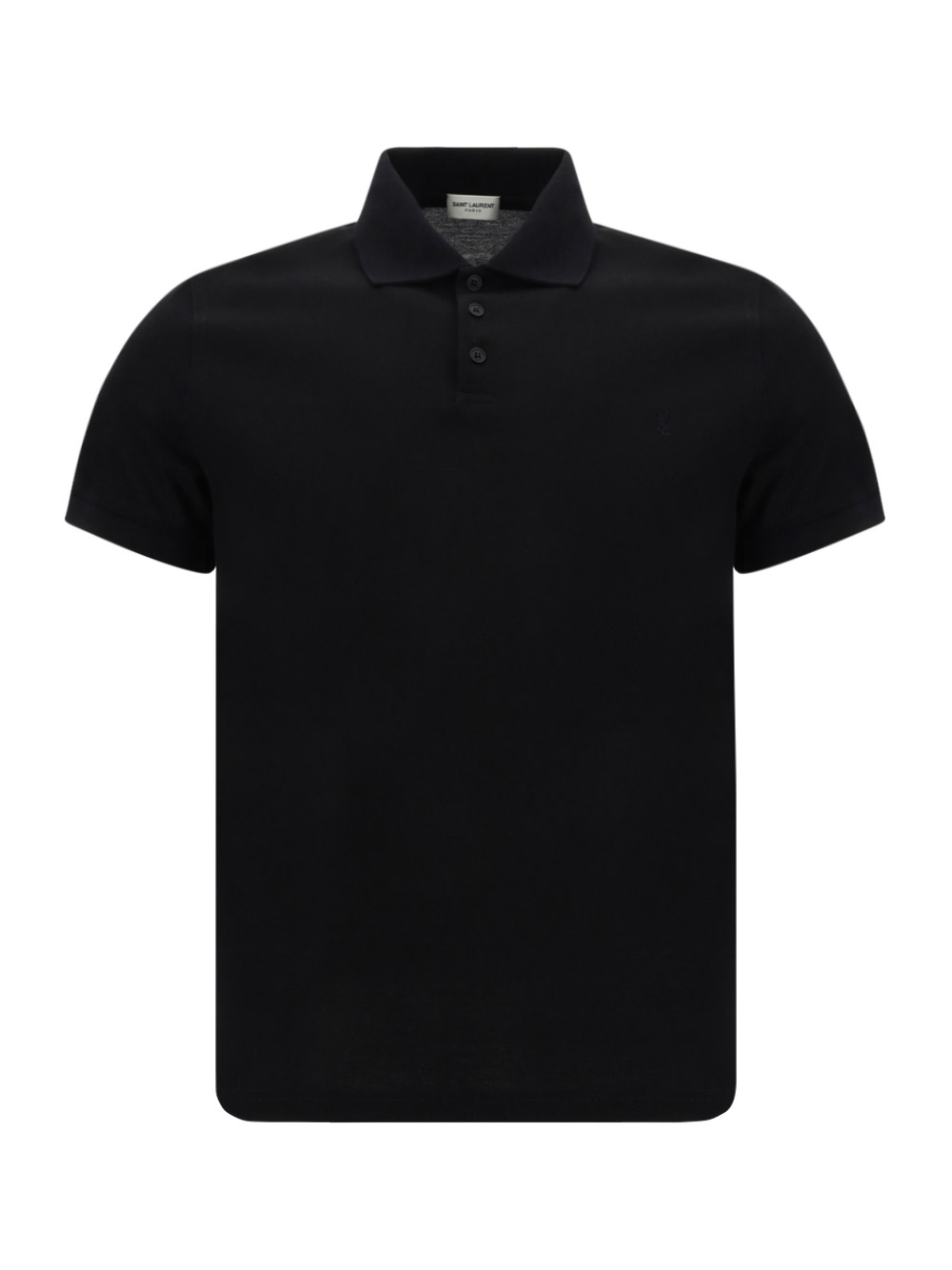Shop Saint Laurent Sport Polo Shirt In Noir
