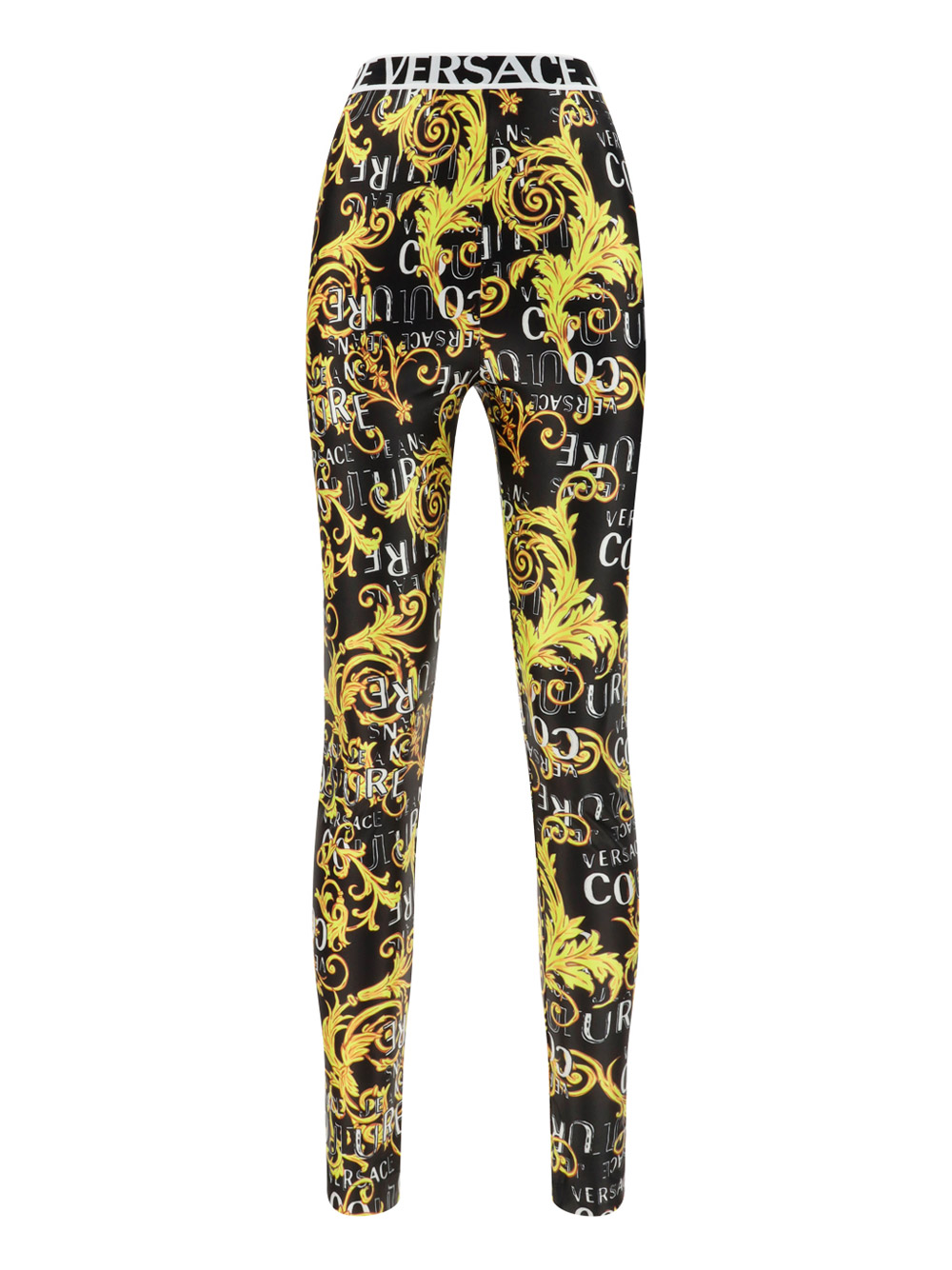 VERSACE JEANS COUTURE LEGGINGS,74HAC101JS178_G89