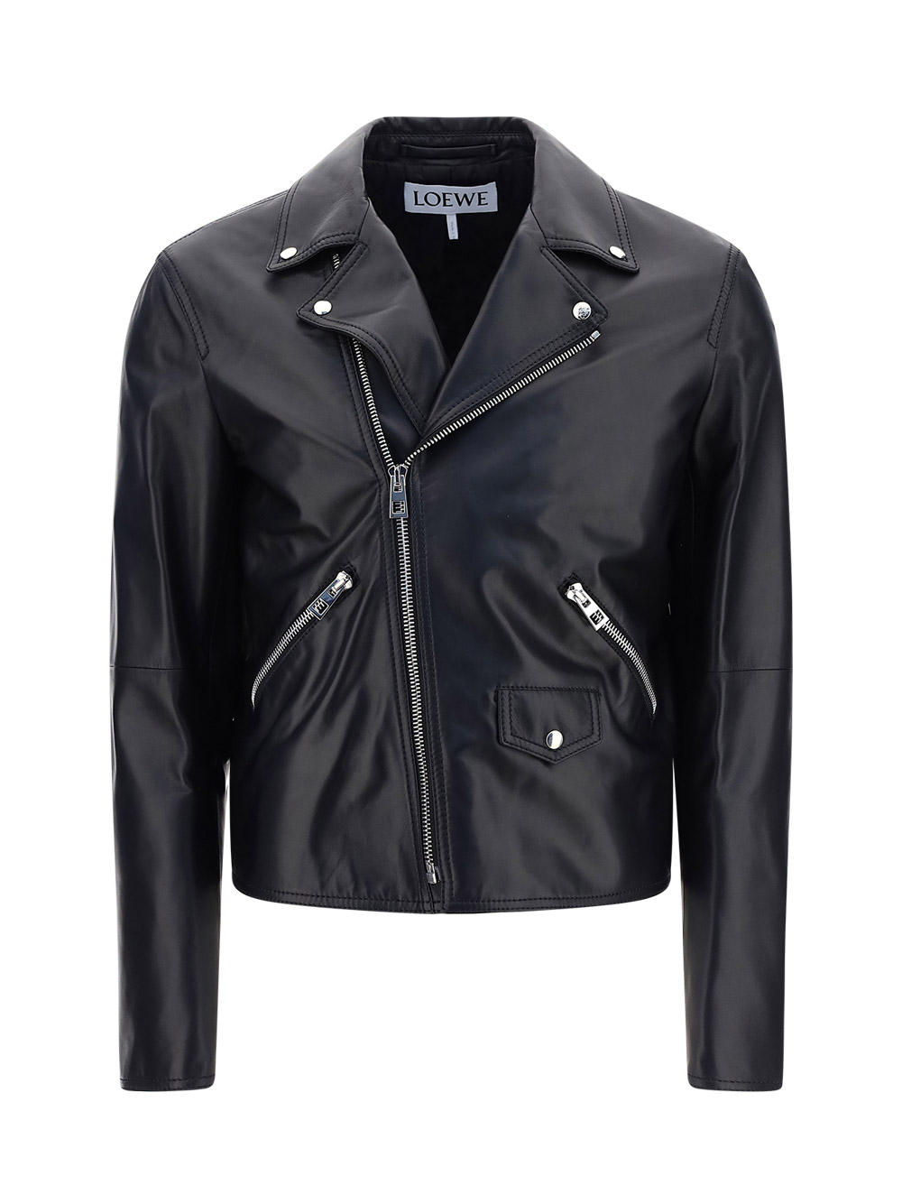 Loewe Biker Jacket In Black