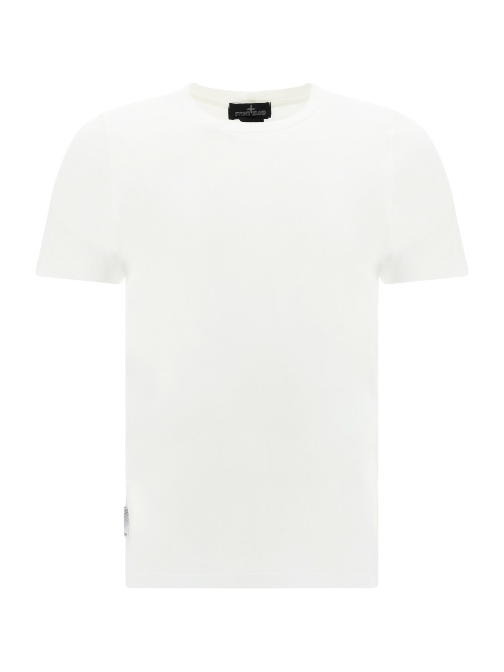 Stone Island Shadow Project Plain Cotton T-shirt In Natural White
