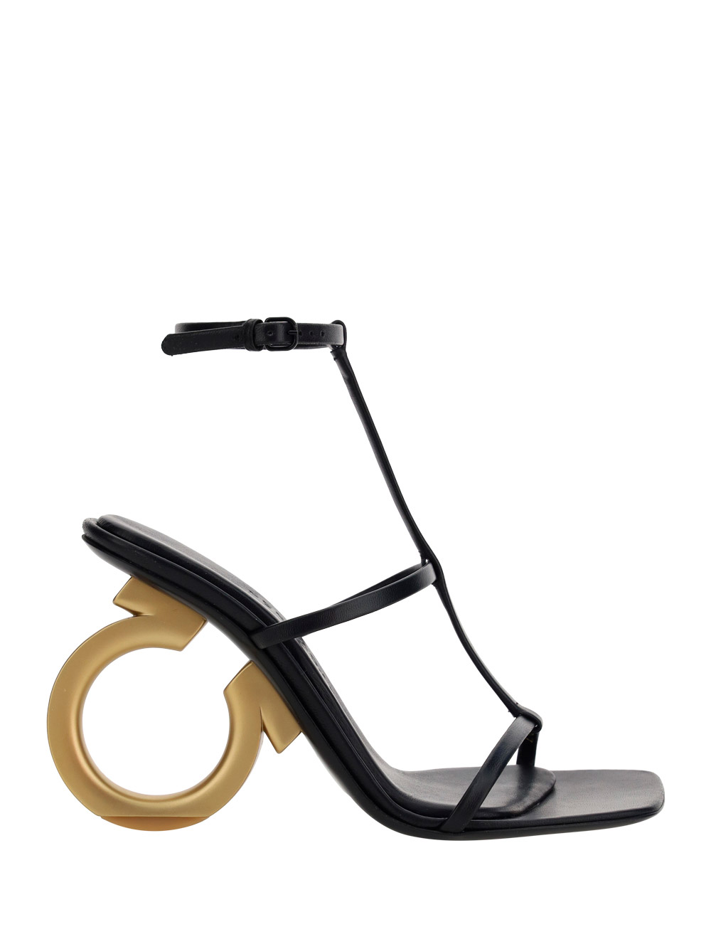 FERRAGAMO ELINA SANDALS,760226_NEROORO