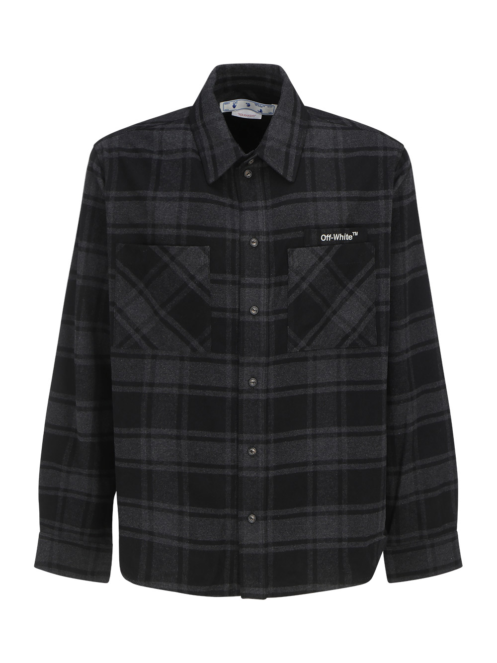 OFF-WHITE FLANNEL SHIRT,OMGA133C99FAB001_0701