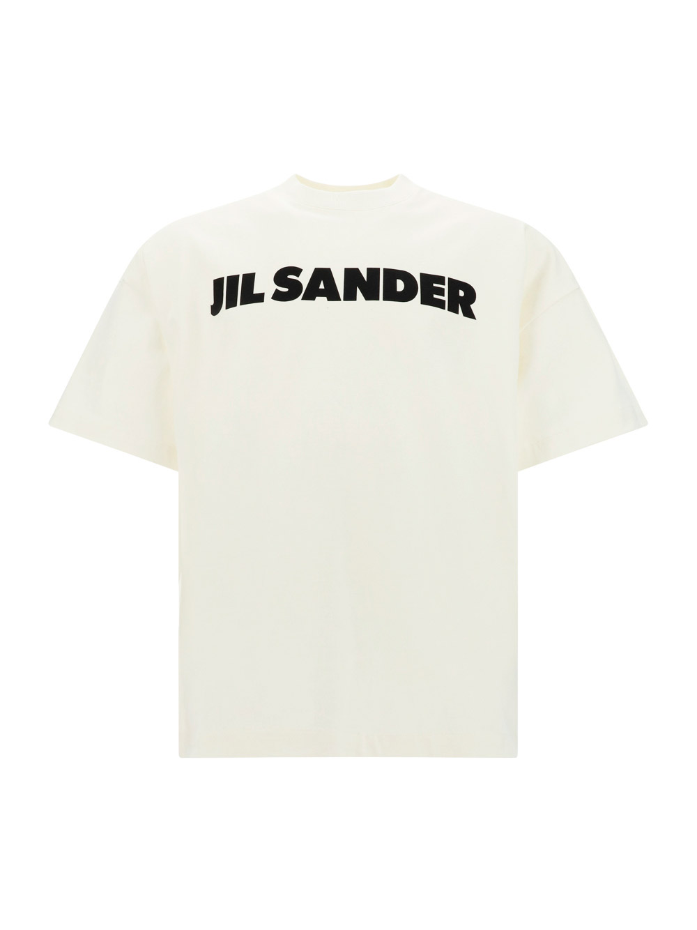 Shop Jil Sander T-shirt In Soft White