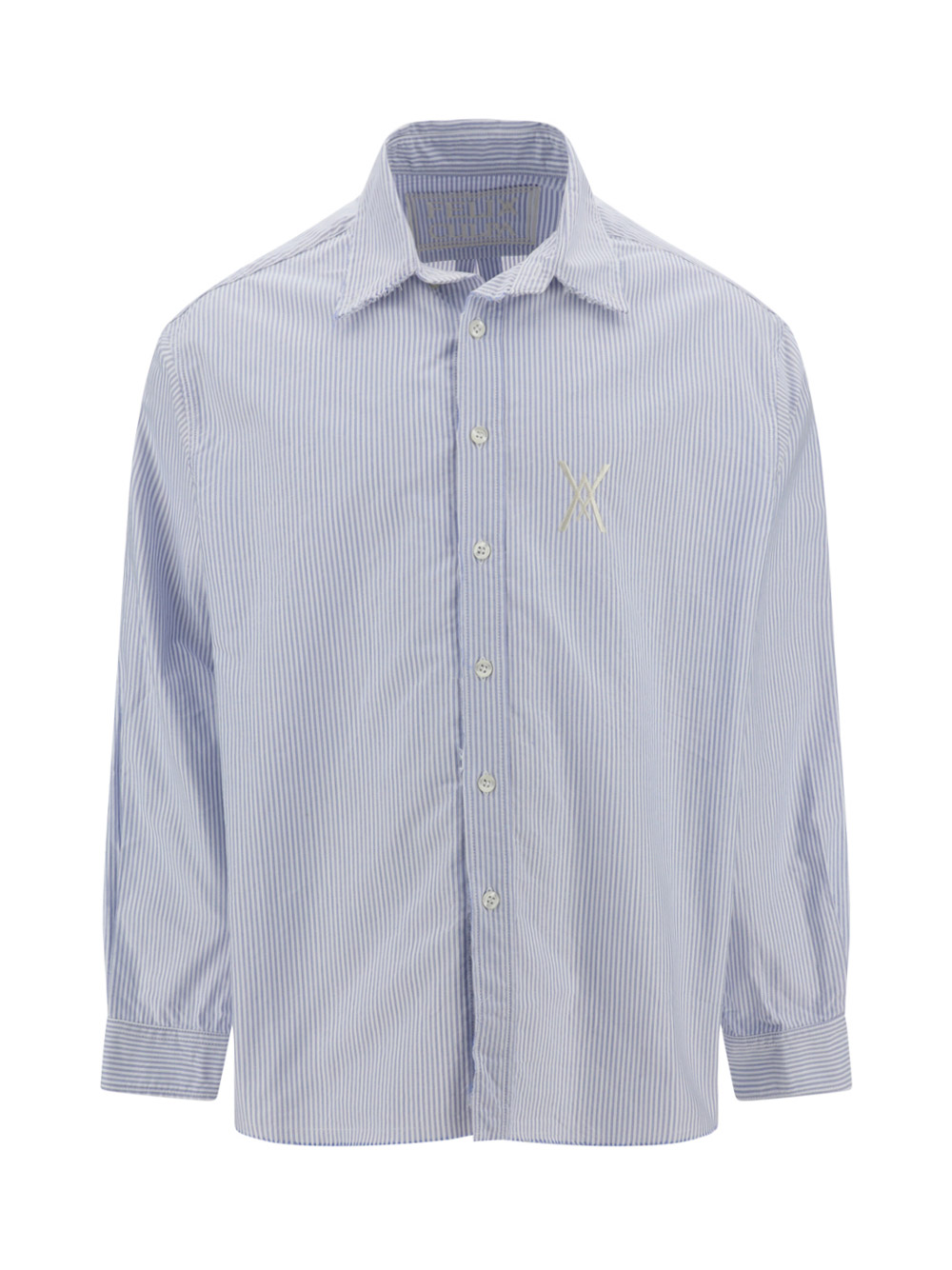 Shop Felix Culpa Shirt In Light Blue