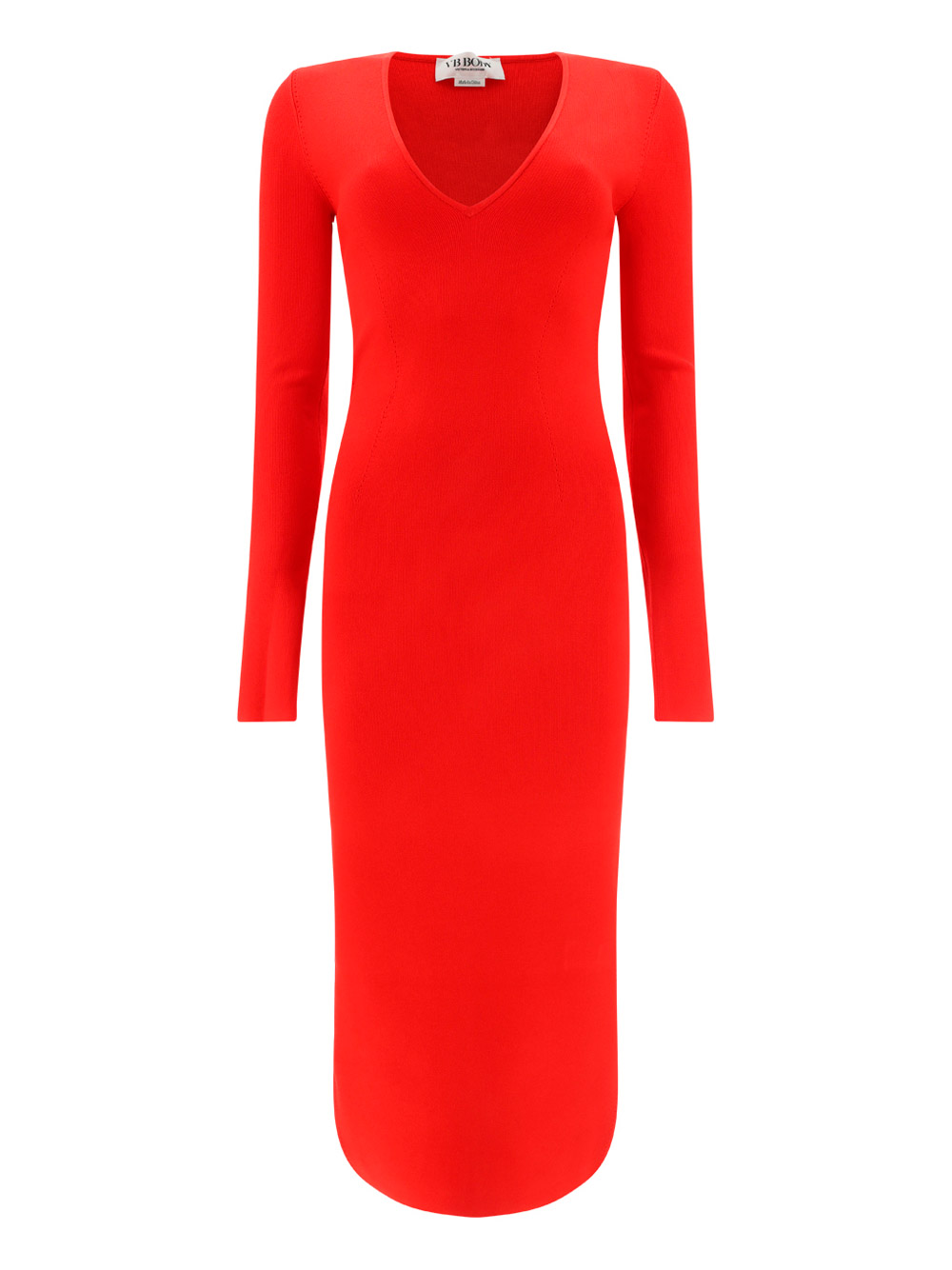 VICTORIA BECKHAM DEEP VEE DRESS,1123KDR004219A_7490