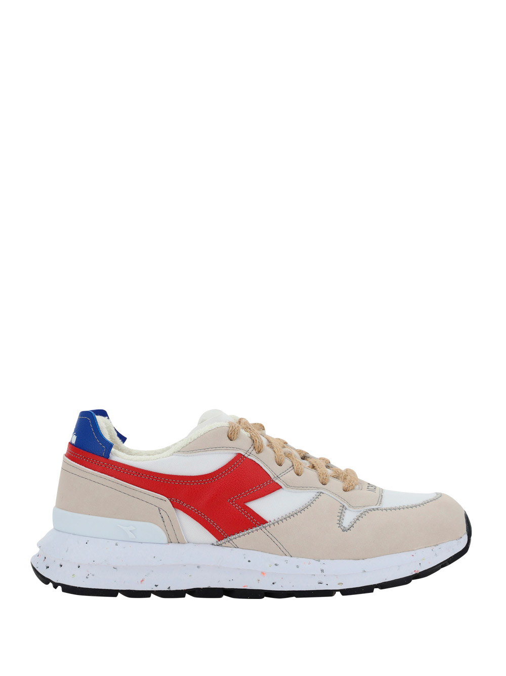 Acbc Diadora Sneakers In White/red/blue