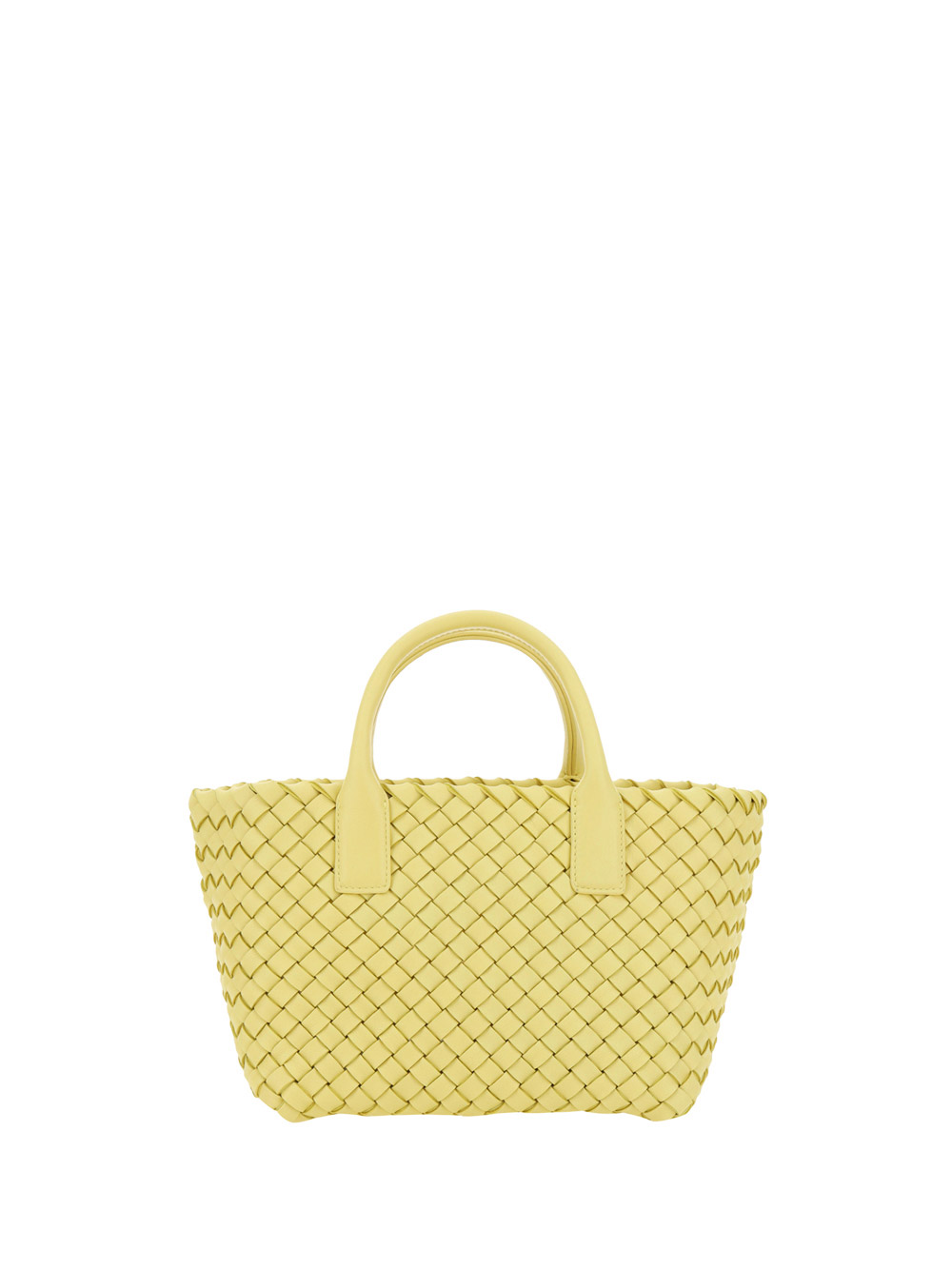 Bottega Veneta Mini Cabat Handbag In Butter-gold | ModeSens