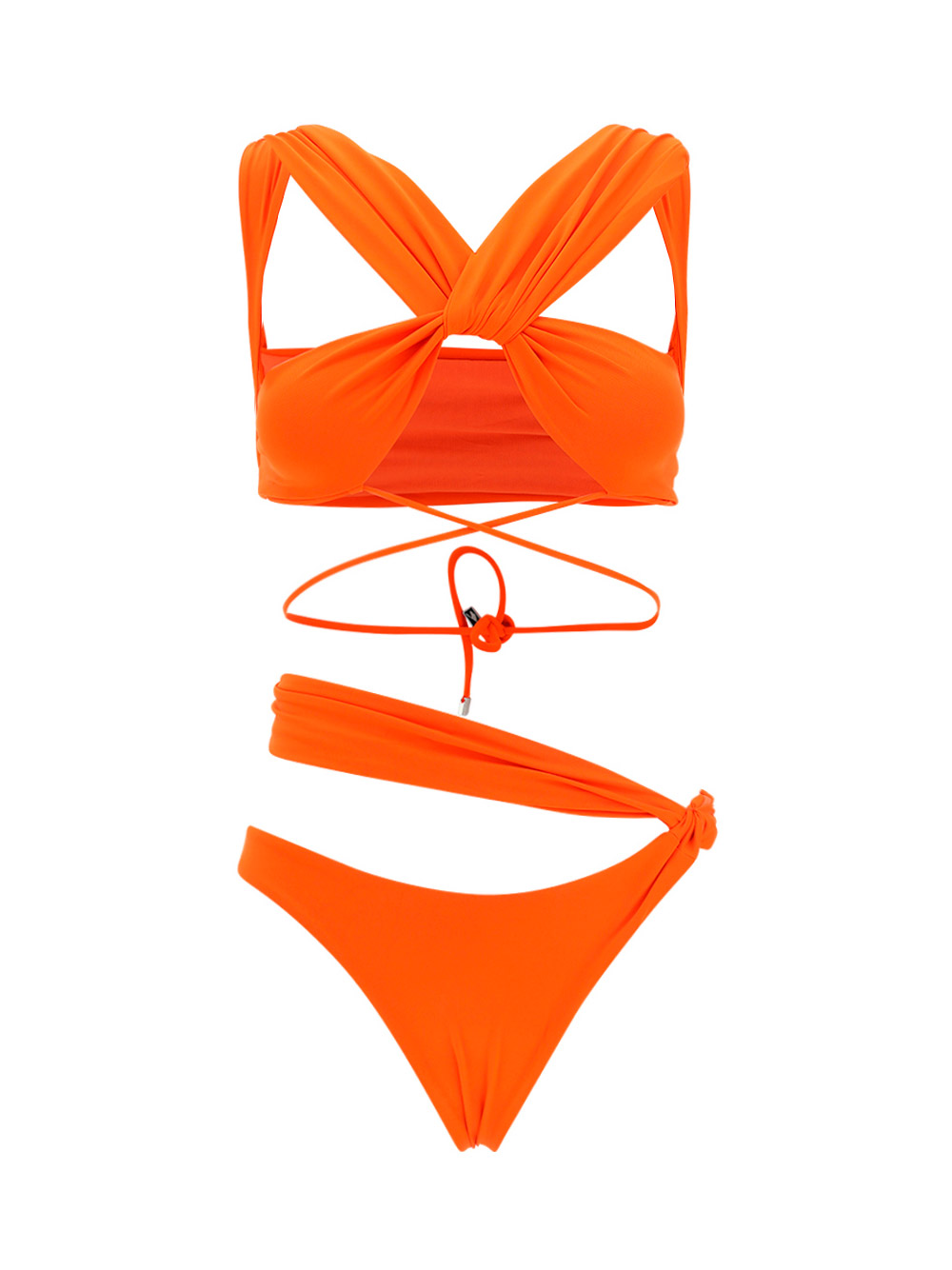 Attico Swimwear In Orange
