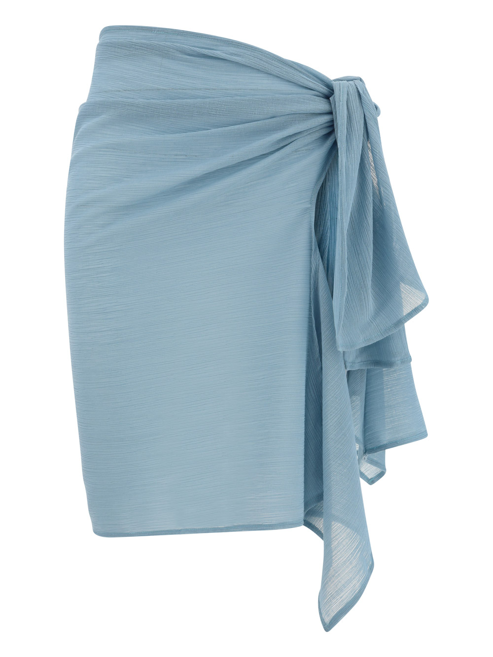 LUDOVIC DE SAINT SERNIN PAREO SKIRT,LDSSSS23SK18_LIGHTBLUE