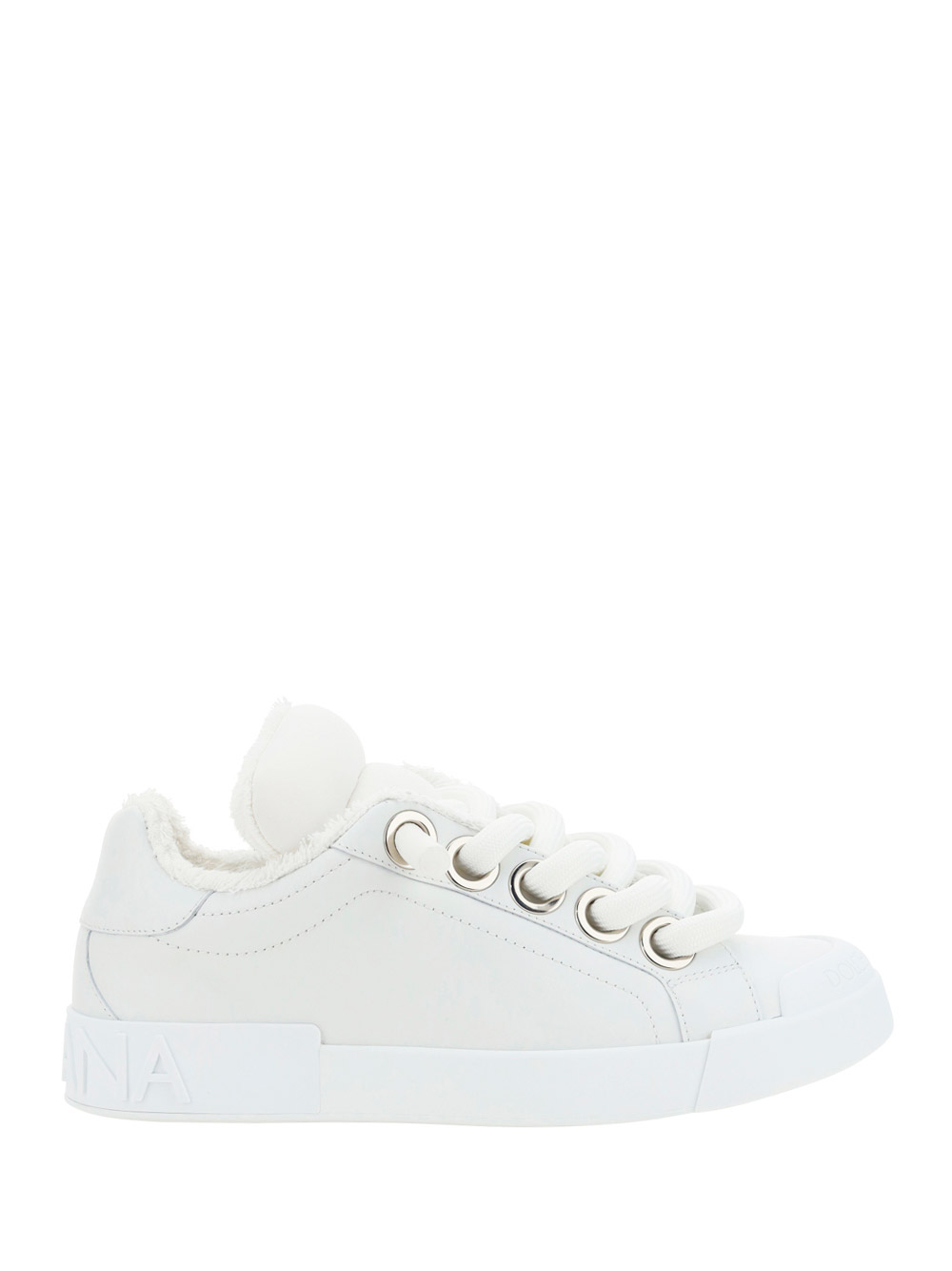Dolce & Gabbana Dolce&gabbana Portofino White Low Trainer