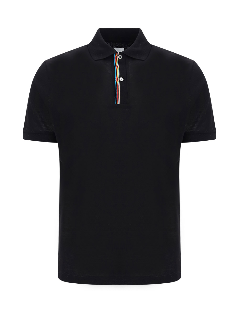 Paul Smith Cotton Polo Shirt In Black