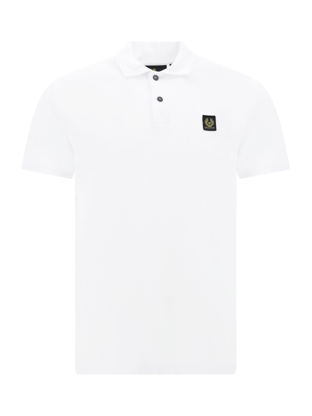 Belstaff Small White Ss Polo T Shirt